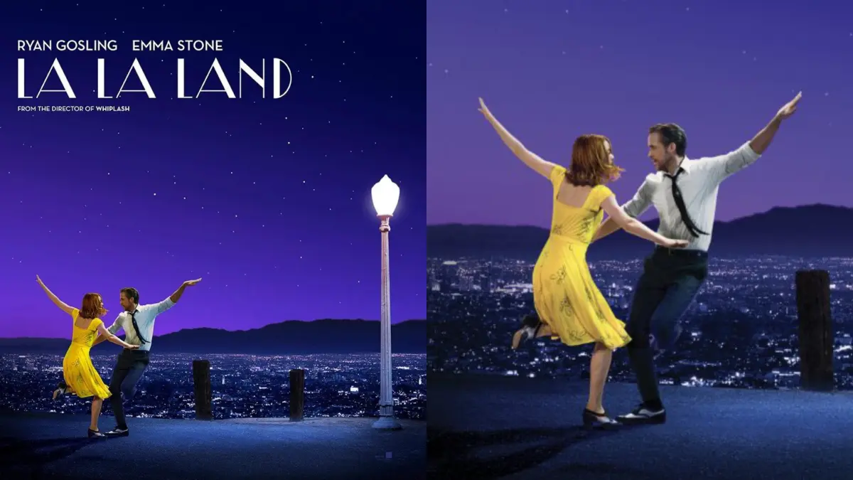 Poster 10 Tahun La La Land Perbaiki Kesalahan Tangan Ryan Gosling (Instagram/Lionsgate)