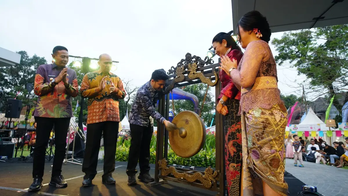DIGELAR LAGI: Suasana pembukaan Tong Tong Night Market tahun lalu.