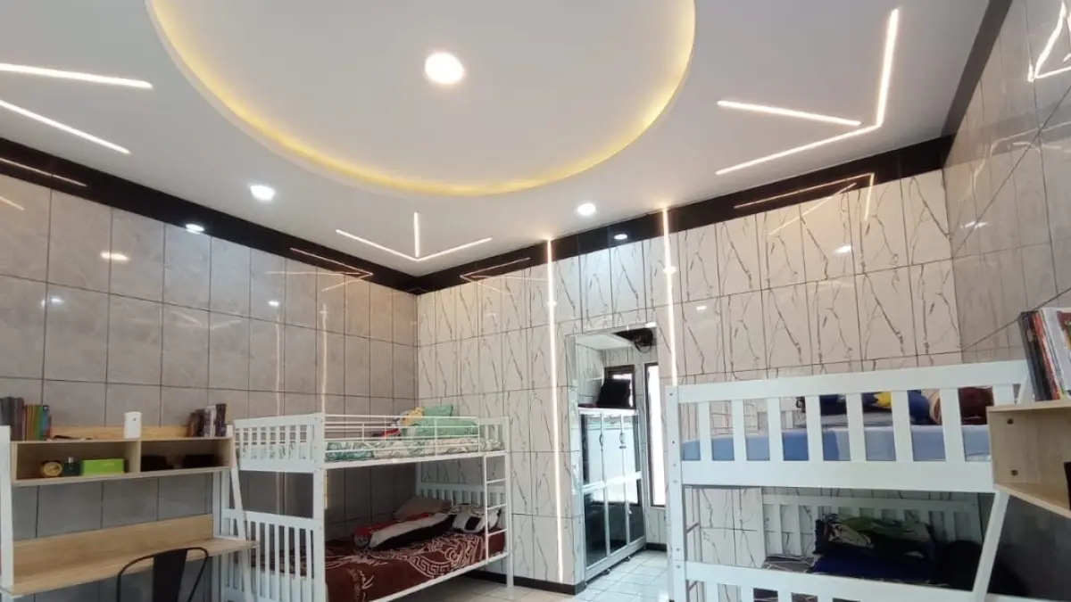 ESTETIK: Kamar para santri di Pesantren Entrepreneur Muhammadiyah sangat indah dan bersih.