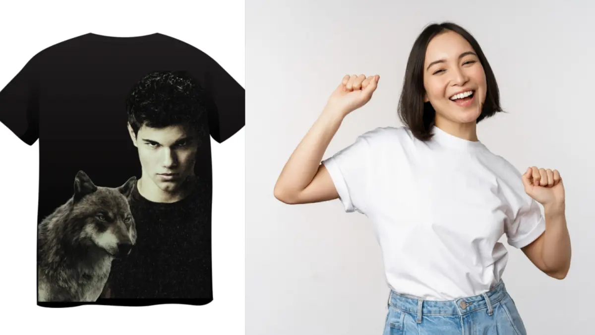 Ilustrasi sablon kaos (Magnific/benzoix)