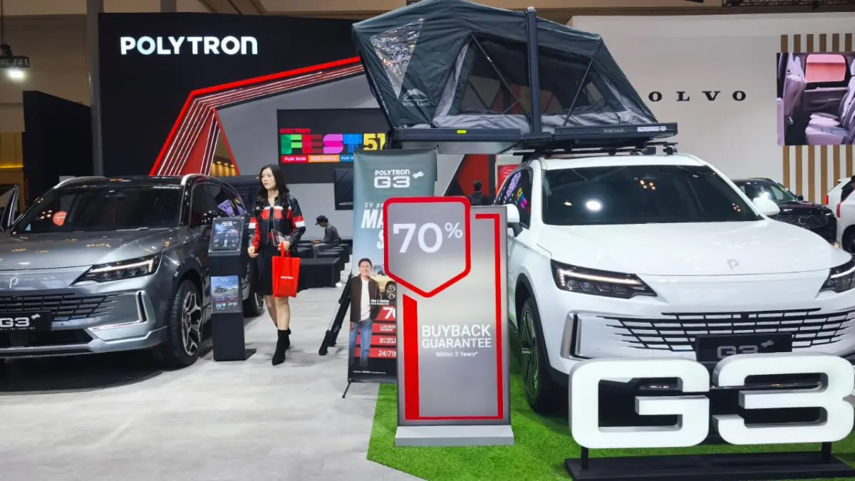 SPESIAL: Polytron secara resmi meluncurkan Polytron G3+ Special Collaboration dengan sentuhan warna two-tone eksklusif yang dirancang untuk memenuhi aspirasi konsumen modern. FOTO: Raoul 