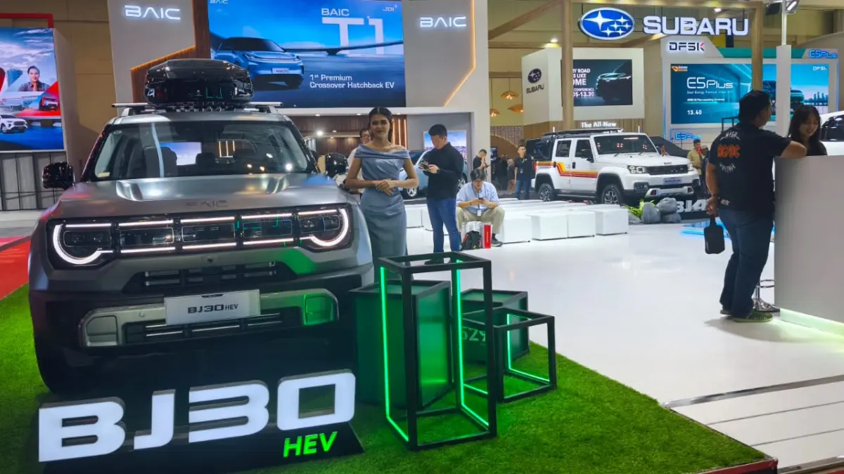 SPESIAL: Umumkan harga resmi BAIC T1 Rp 373 Juta untuk 1.000 konsumen pertama. FOTO: Raoul