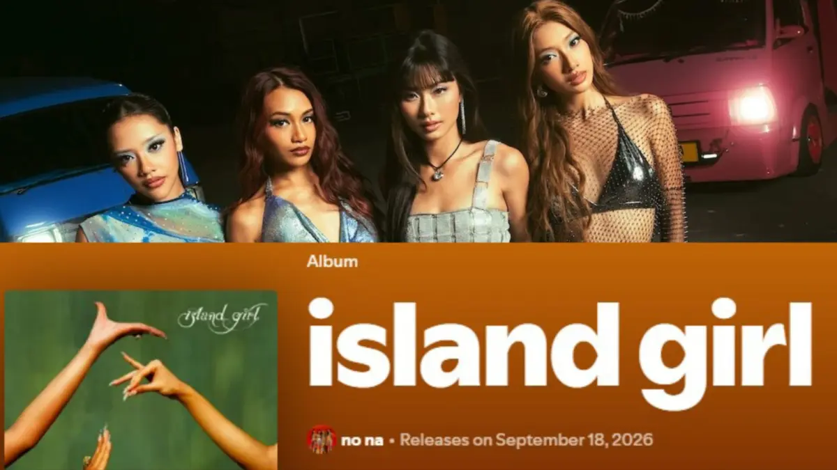 Album Debut Island Girl no na (no na)