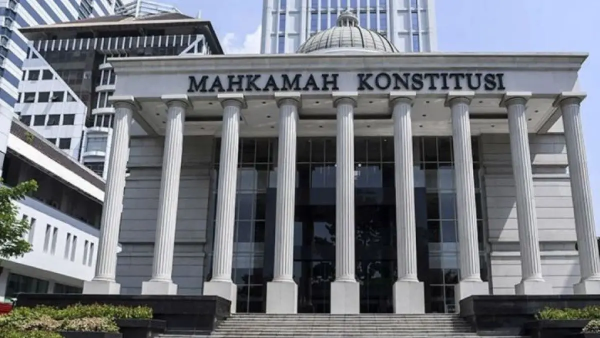 Ilustrasi suasana di depan Gedung Mahkamah Konstitusi (MK) di Jakarta. (Sumber: Istimewa)