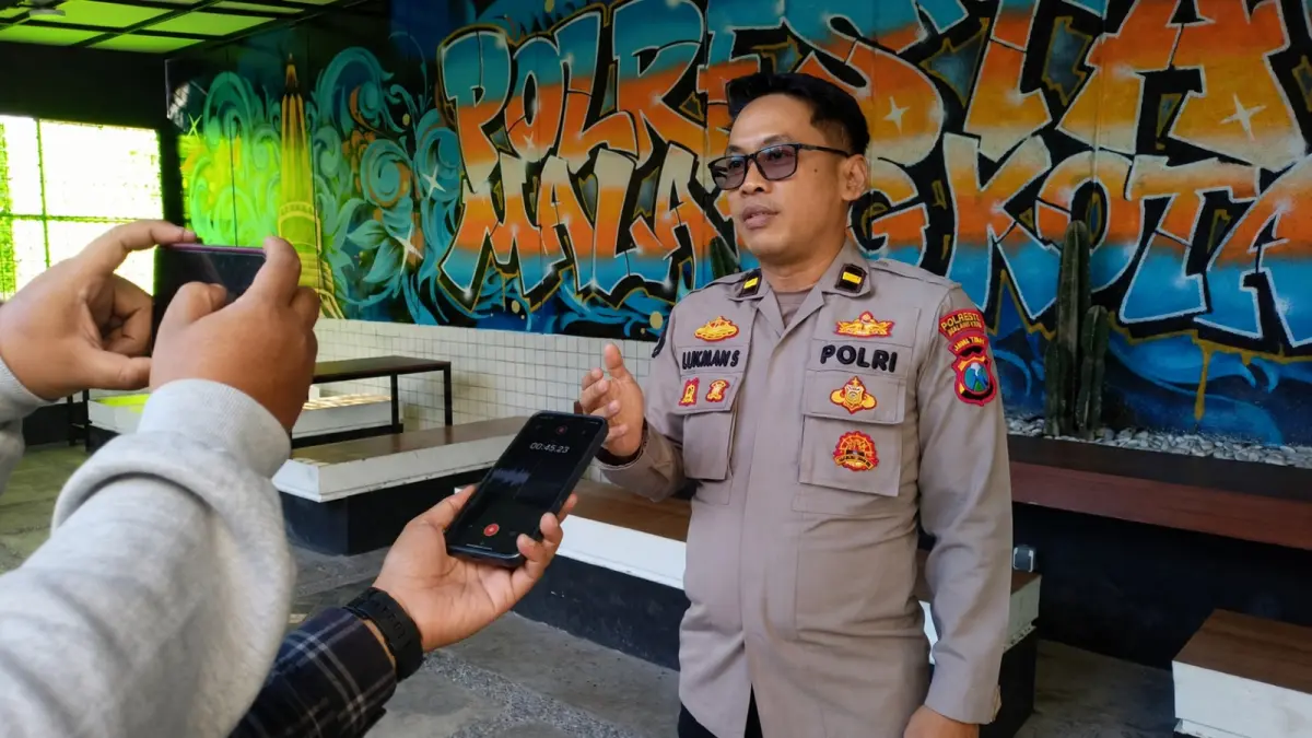 Kasi Humas Polresta Malang Kota Ipda Lukman Sobikhin