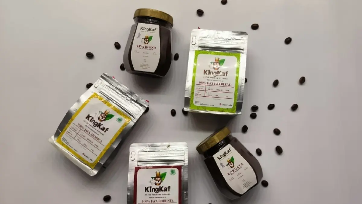 PRODUK LOKAL: Kopi asal Batang yang khas.
