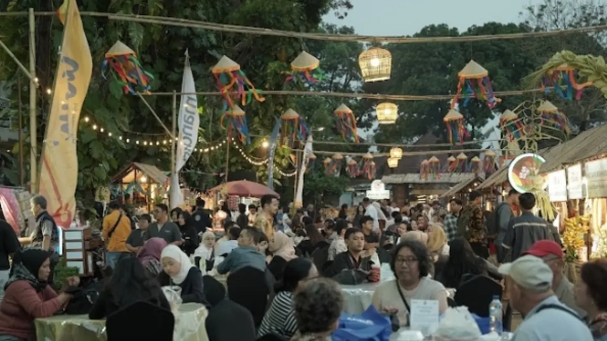 SEMARAK: Tong Tong Night Market (TTNM) 2026 resmi dibuka di Taman Tjerme, The Shalimar Boutique Hotel Malang, Kamis (30/7).