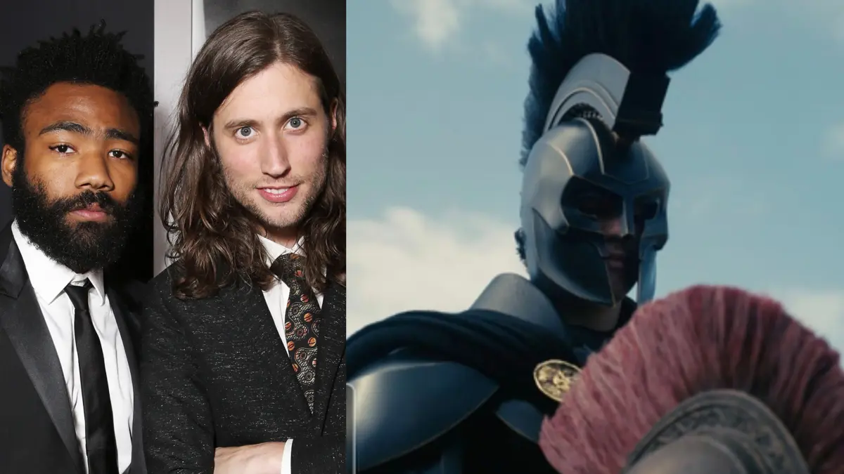Ludwig Göransson dan Childish Gambino (Getty Images dan IMDb)