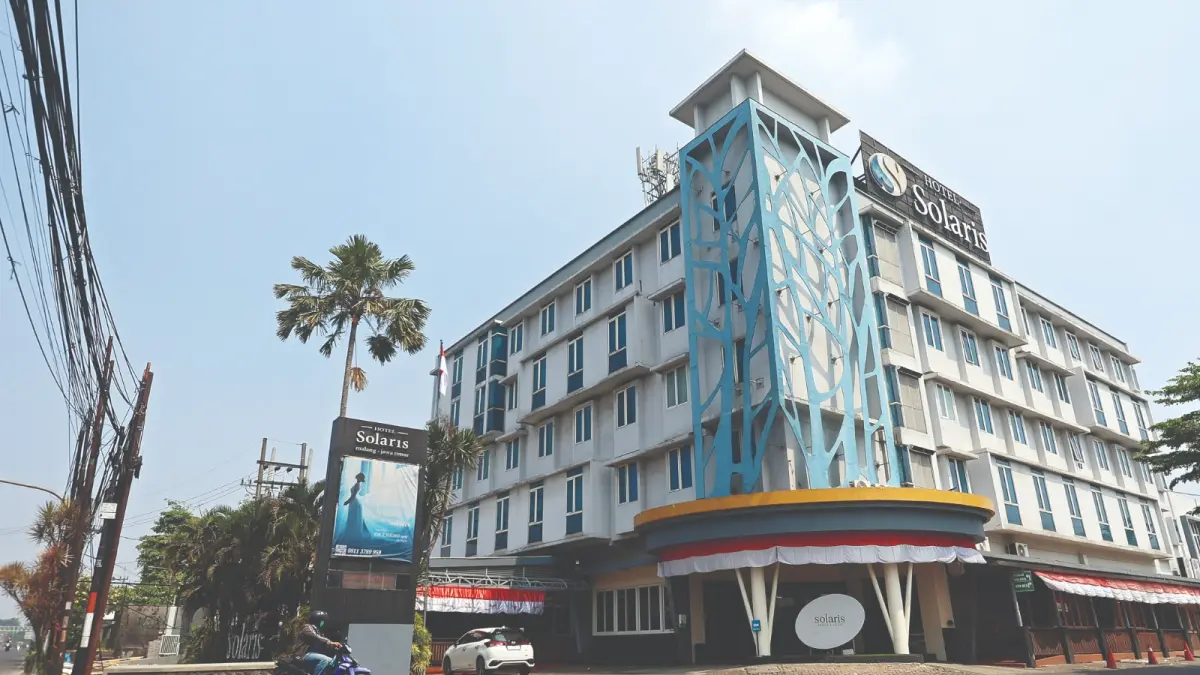 PENDAPATAN: Hotel Solaris di Karanglo, Kecamatan Singosari turut andil dalam menyumbang PAD Kabupaten Malang.