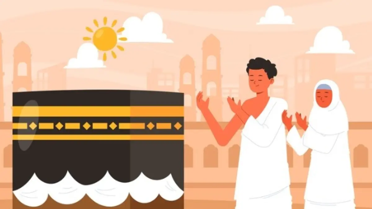 Ilustrasi ibadah haji