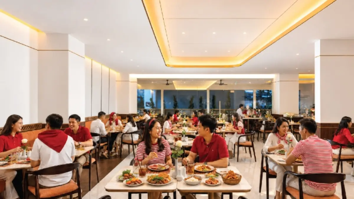 LUAS: Fasilitas lengkap di Atria Hotel Malang.