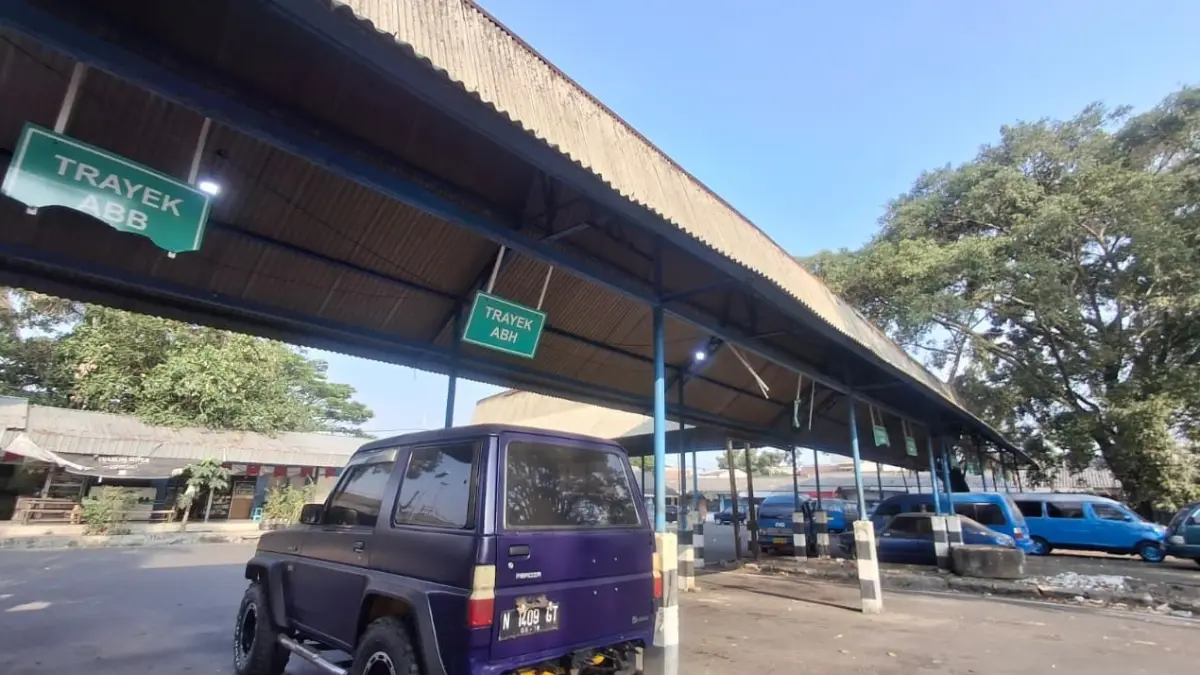 MASIH DIPERSIAPKAN: Terminal Tipe C Arjosari kemungkinan besar bakal dijadikan lokasi keberangkatan dan kedatangan Bus Trans Jatim koridor II Malang Raya. (Nabila Amelia/Radar Malang) 