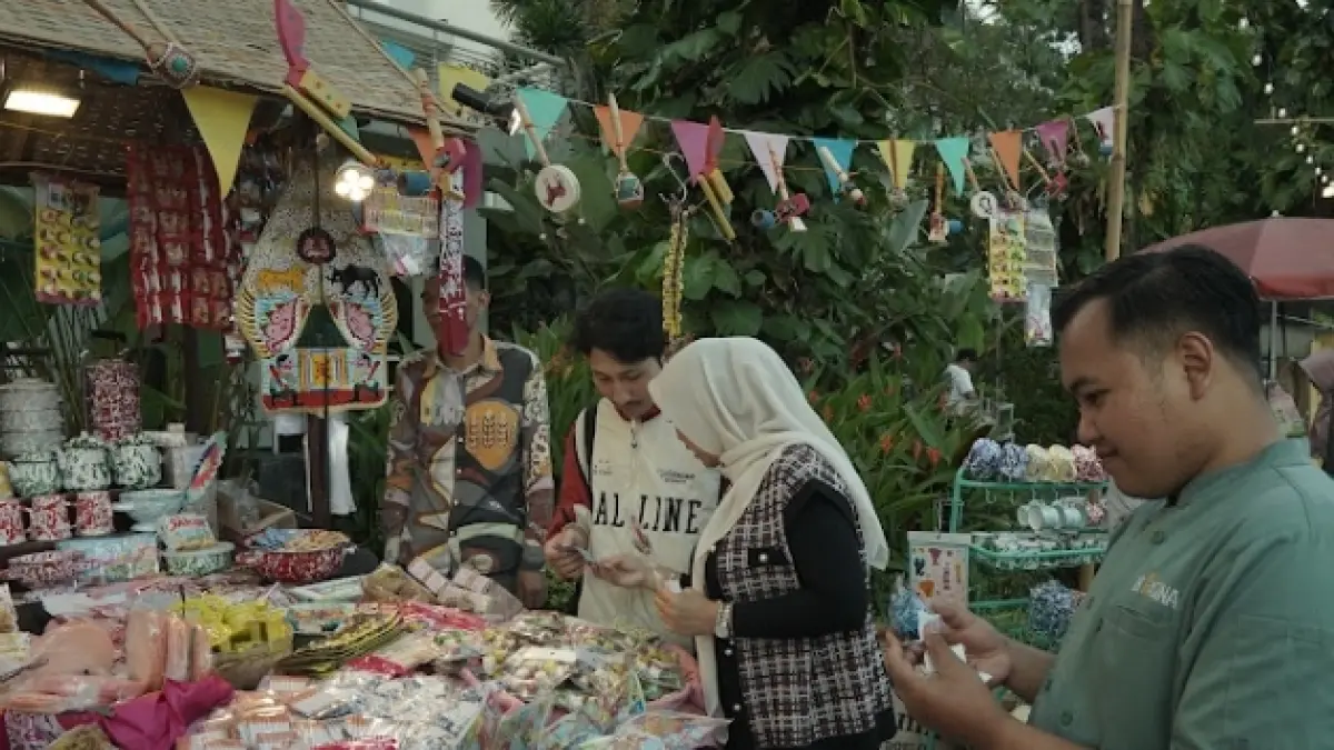 SEMARAK: Suasana penyelenggaraan Tong Tong Night Market (TTNM) 2026