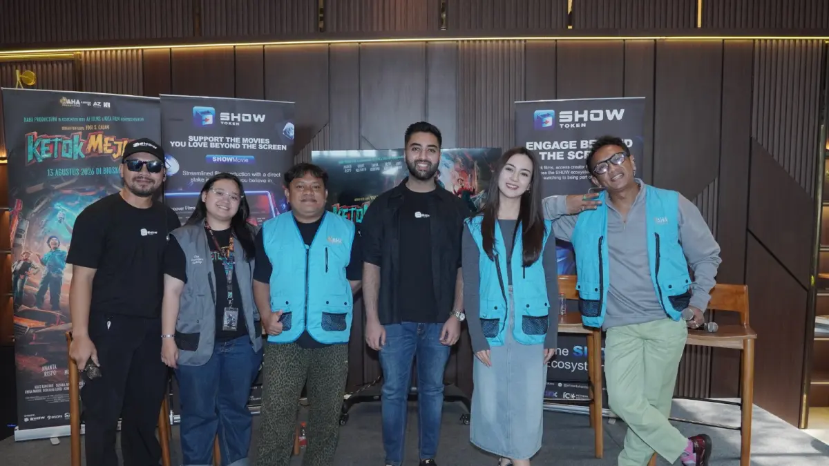 THE BEST: Tim SHOW Token bersinergi erat dengan Haha Production dam film Ketok Mejik.
