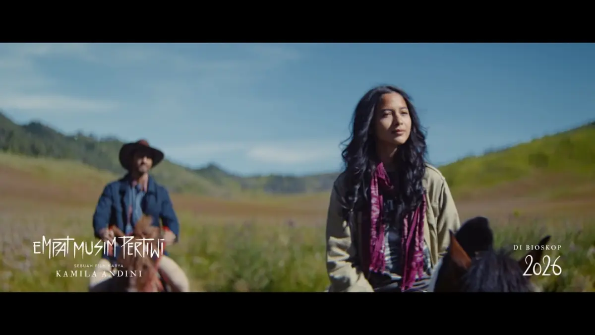Official first look film Empat Musim Pertiwi karya Kamila Andini. Film ini dijadwalkan menggelar world premiere dalam program Centrepiece di Toronto International Film Festival (TIFF) 2026. (Sumber: IMDb)