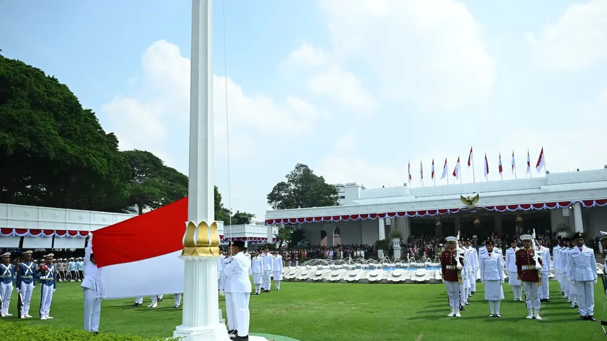 Kuota pendaftaran upacara HUT ke-81 RI di Istana Merdeka telah dibuka, warga diimbau pantau web untuk kuota susulan. (Dok.Pandang Istana)