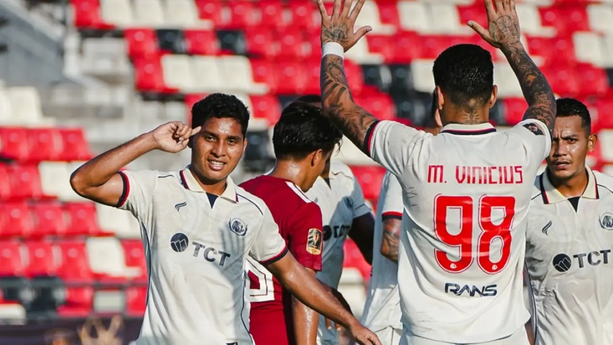 Arema FC di laga terakhir Piala Presiden 2026. Sumber: Instagram/@aremafcofficial.