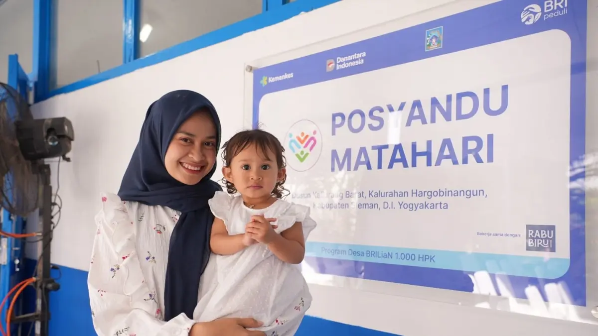 BRI Peduli Perkuat Layanan Kesehatan Ibu dan Anak di Posyandu Matahari Sleman