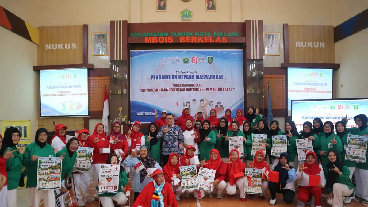 SEMANGAT: Gerakan Masyarakat Hidup Sehat (GERMAS): Menjaga Kesehatan Jantung dan Pembuluh Darah.