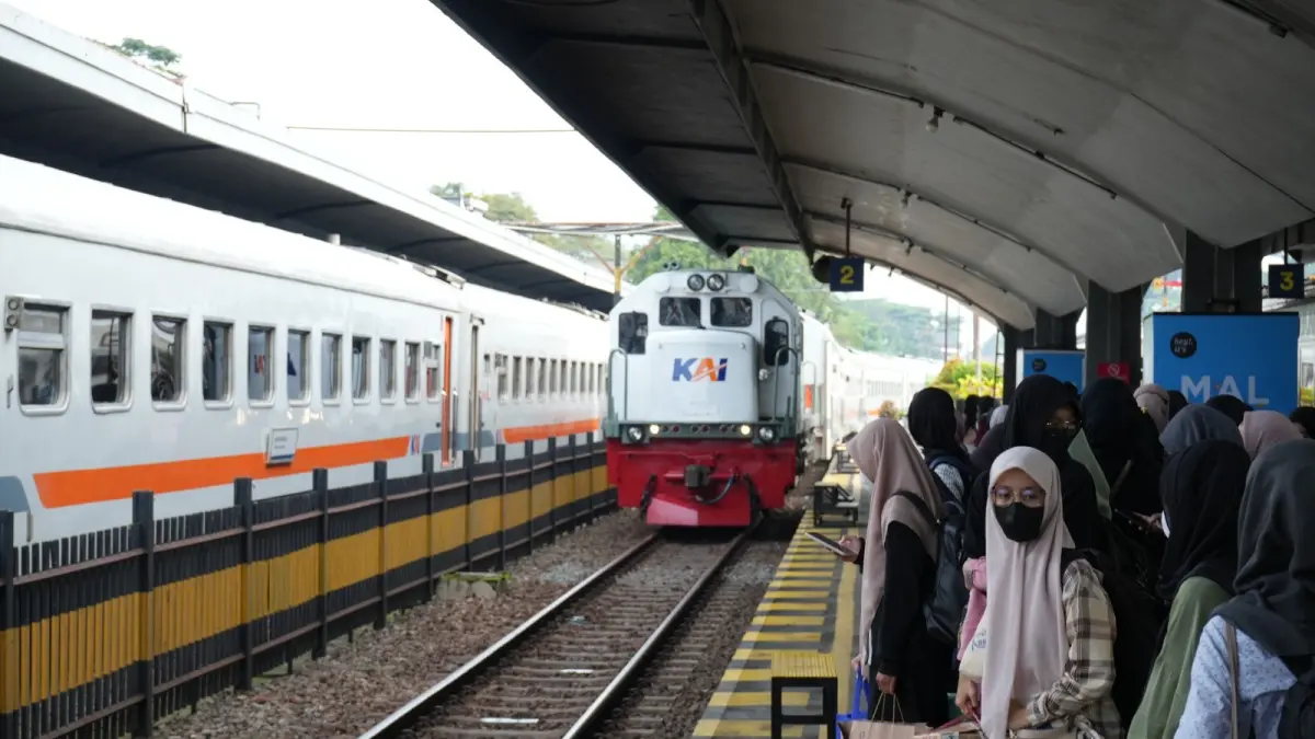 BERPOTENSI RAMAI: Suasana Stasiun Malang. Foto: KAI Daop 8 Surabaya for Radar Malang