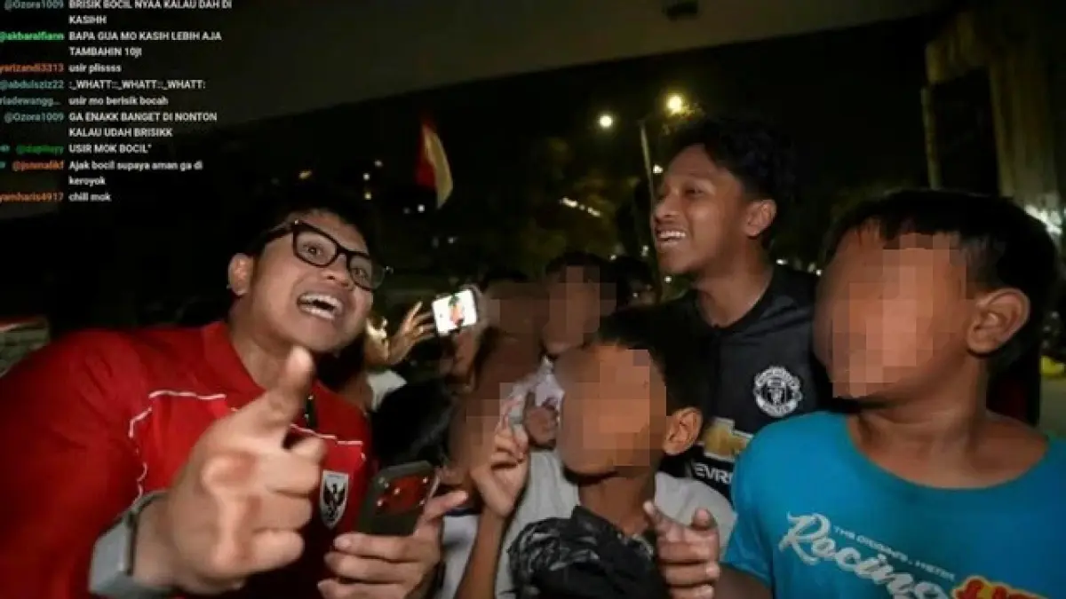 Tangkapan layar Bigmo promosikan vape dan ajak anak-anak di bawah umur (Youtube/Niceguymo)