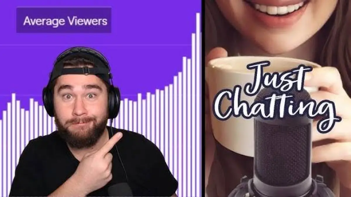Ide Streaming Twitch dengan konten Just Chatting (Dok. Youtube/Loadedwombat Tutorials)