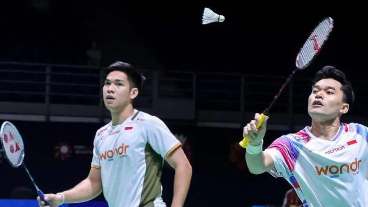 Daniel Marthin dan Leo Rolly Carnando Taipei Open 2026. (djarumbadminton.com/Humas PP PBSI)
