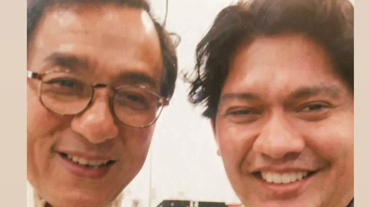 Iko Uwais bersama Jackie Chan saat menghadiri Jackie Chan International Action Film Week 2026 di Harbin, China. (Foto: Instagram @iko.uwais)