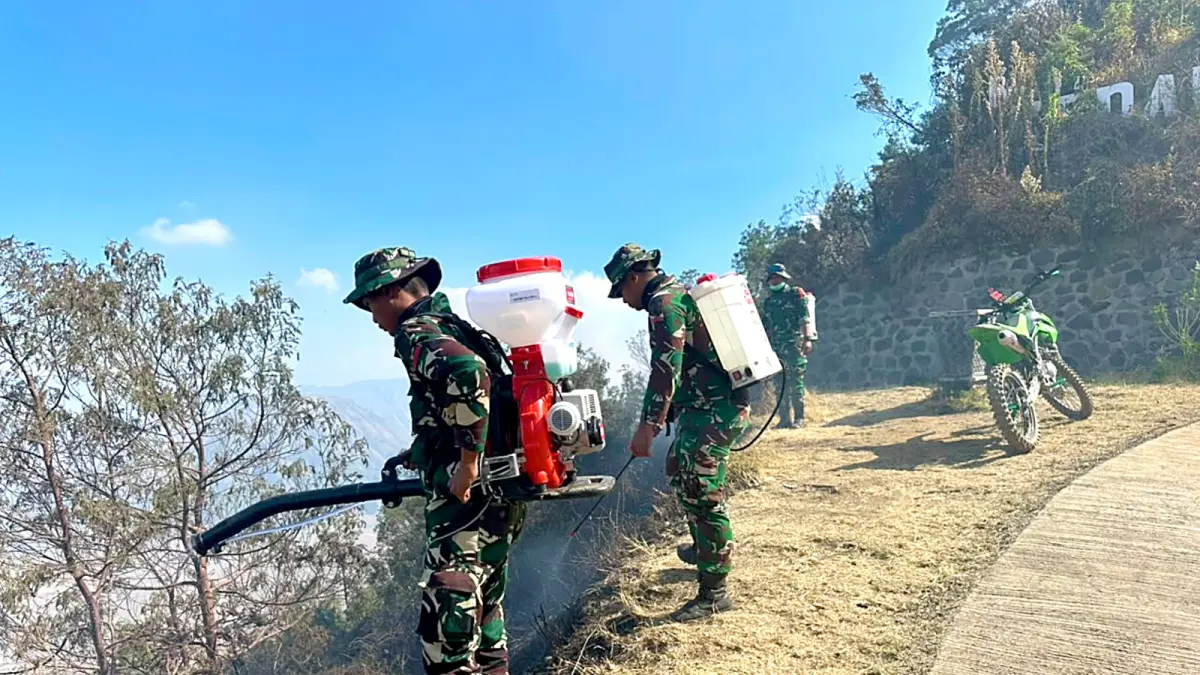 Fokus Pendinginan, Satgas Waspadai Hotspot di TNBTS