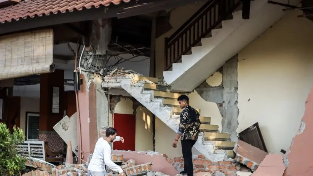 Gempa bumi magnitudo 7,7 mengguncang wilayah Flores pada Sabtu, 15 Agustus 2026. (Istimewa)