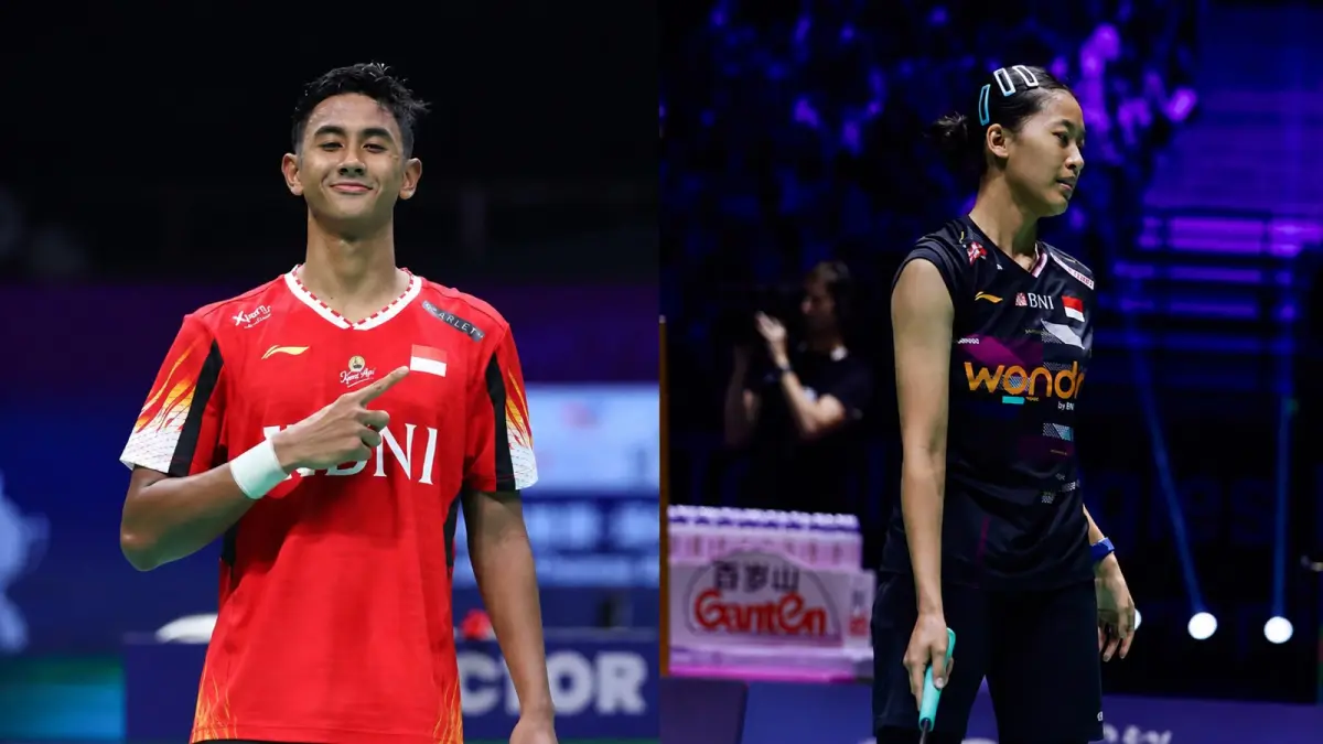 Putri Kusuma dan Alwi Farhan. (Foto: PBSI)