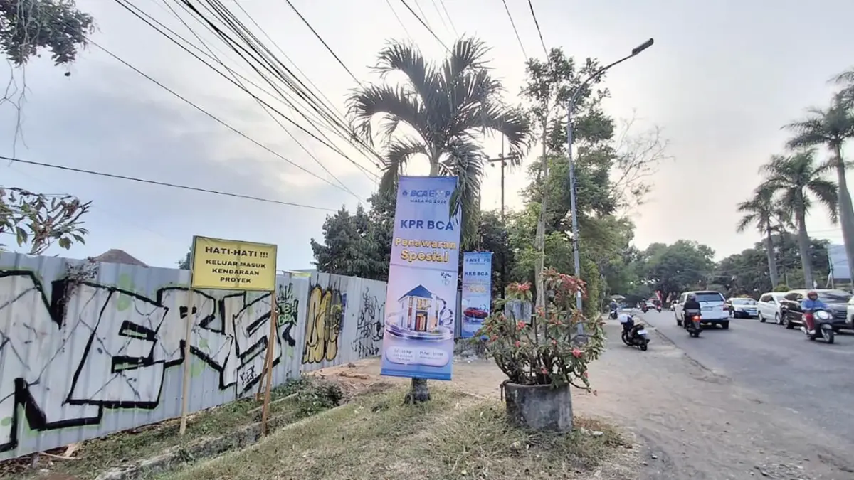 LEBIH LUAS: Lahan di Jalan Bondowoso akan digunakan untuk tempat relokasi Puskesmas Bareng. (Nabila Amelia/Radar Malang)