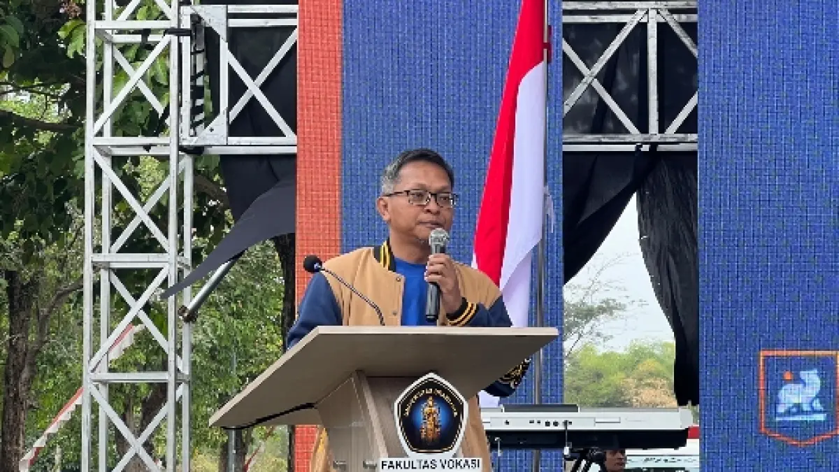 OPTIMISTIS: Dekan Fakultas Vokasi UB M. Kholid Mawardi.