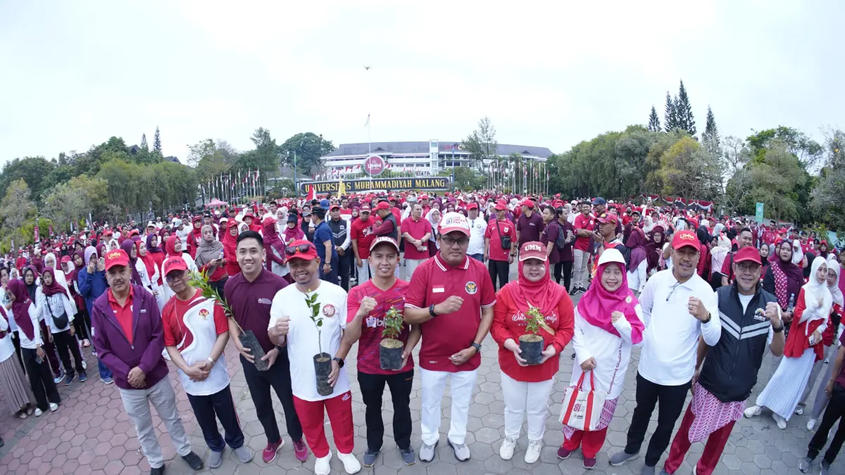 SEMARAK: Peringatan Hari Kemerdekaan Republik Indonesia di Universitas Muhammadiyah Malang (UMM).