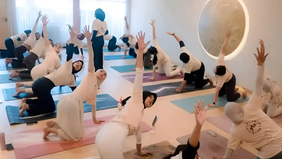 Pilates di Yoga Dihet. (Instagram/@yoga.dihet)
