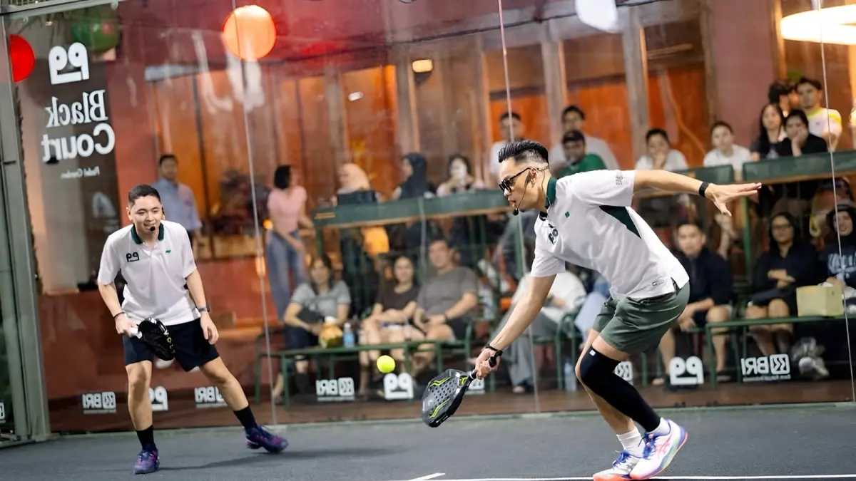 Padel Garden, salah satu tempat olahraga padel di Malang. (Instagram/@padelgarden.id)
