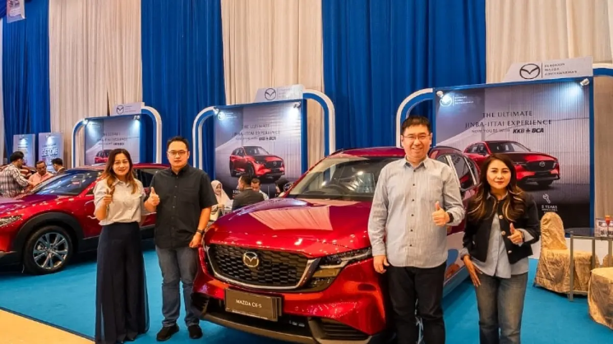 TERBARU:  Mazda membawa empat model unggulannya dalam ajang BCA Expo Malang 2026 di KDS Ballroom, The Araya, Malang.