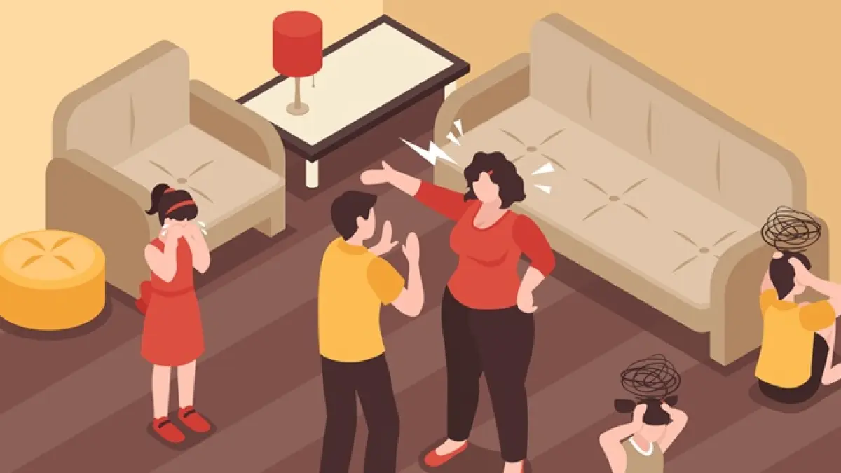 Ilustrasi Kekerasan Dalam Rumah Tangga (KDRT) (freepik)