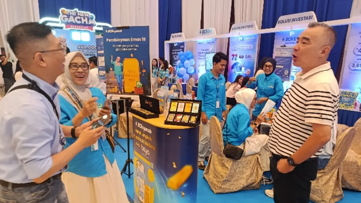 MAKIN MUDAH: BCA Syariah mendukung inklusi dan literasi keuangan syariah serta menghadirkan berbagai promo menarik untuk nasabah yang hadir di BCA Expo Malang 2026.