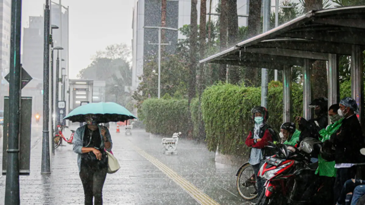BMKG Perkirakan Hujan Lebat dan Angin Kencang di Beberapa Daerah di Indonesia/ Foto: Miftahulhayat