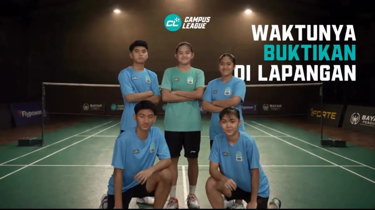Campus League Badminton 2026. (Sumber: @campusleague.id)