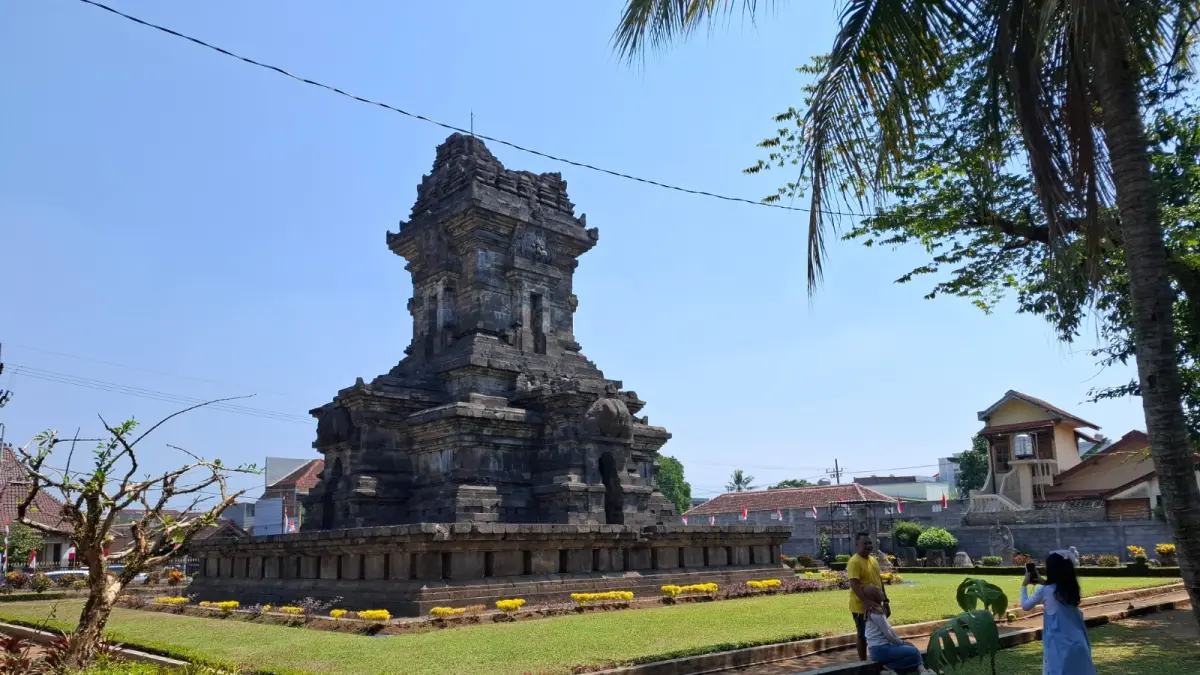 Candi Singosari di Kelurahan Candirenggo, Kecamatan Singosari, Kabupaten Malang, Jatim.
