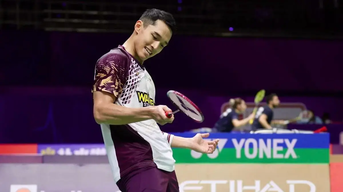 Jonatan resmi menduduki peringkat satu dunia BWF sekaligus mengakhiri penantian 26 tahun sektor tunggal putra Indonesia. (Foto: Dok. PBSI via JawaPos.com)