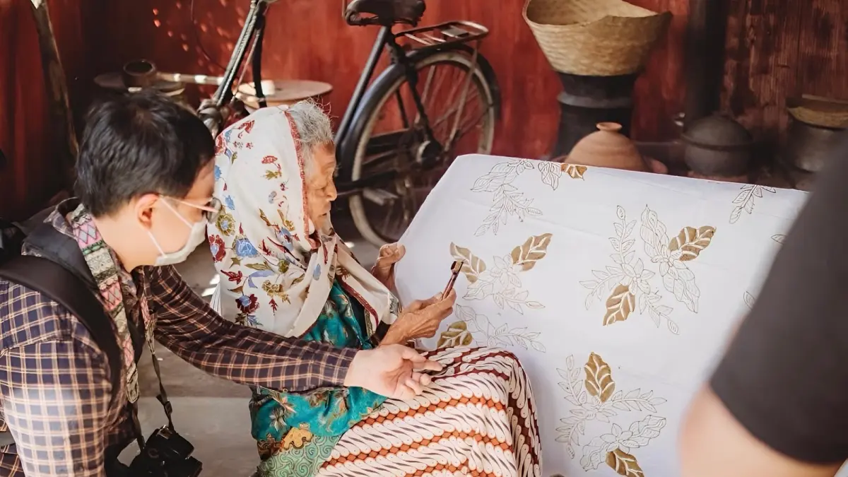 Batik Khas Malang dari Soendari Batik & Art Gallery. (Instagram/@soendari_batikart) 
