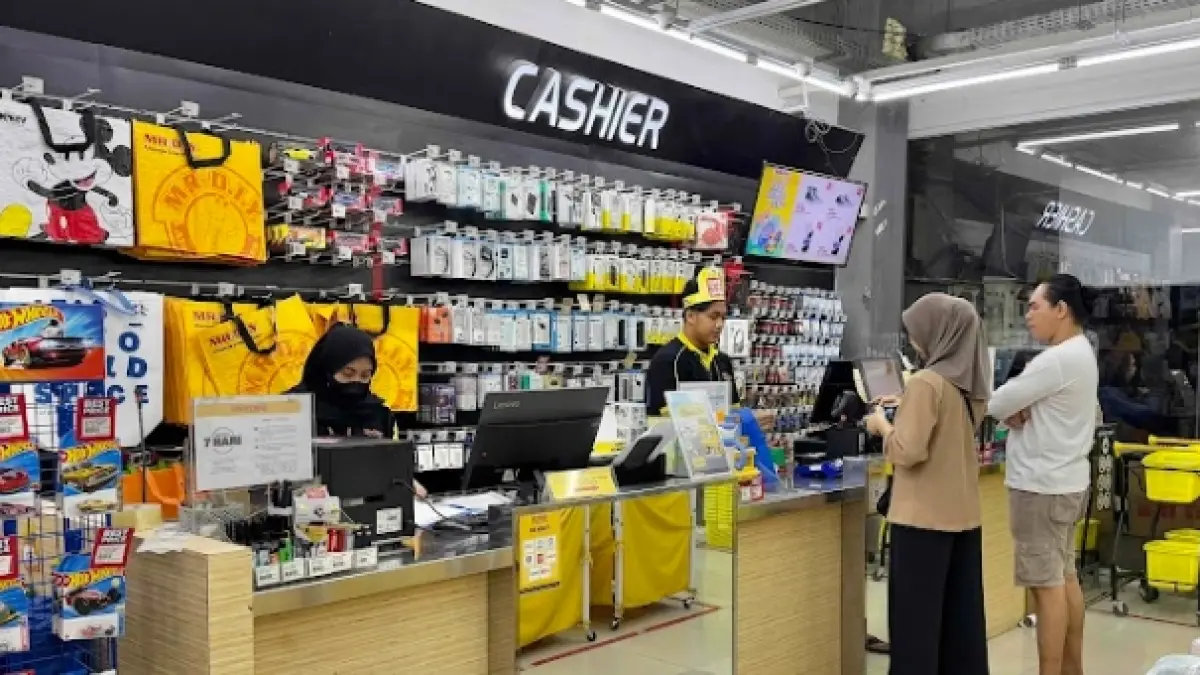 BERKUALITAS: Beragam produk yang tersedia di MR.D.I.Y.
