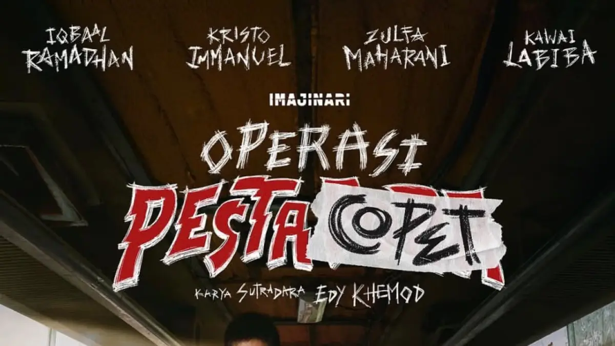 Film “Operasi Pesta Copet” yang dibintangi Iqbaal Ramadhan. Sumber: Instagram/@imajinari.id