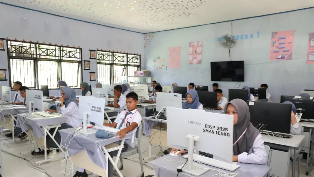 Ilustrasi siswa mengikuti pelaksanaan Tes Kemampuan Akademik (TKA), Sumber: Kemendikdasmen