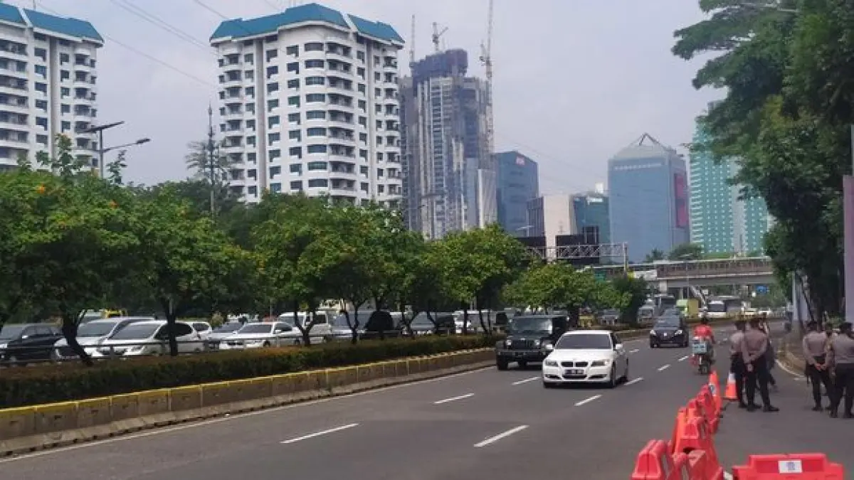 Jalan Gerbang Pemuda Senayan (Istimewa)
