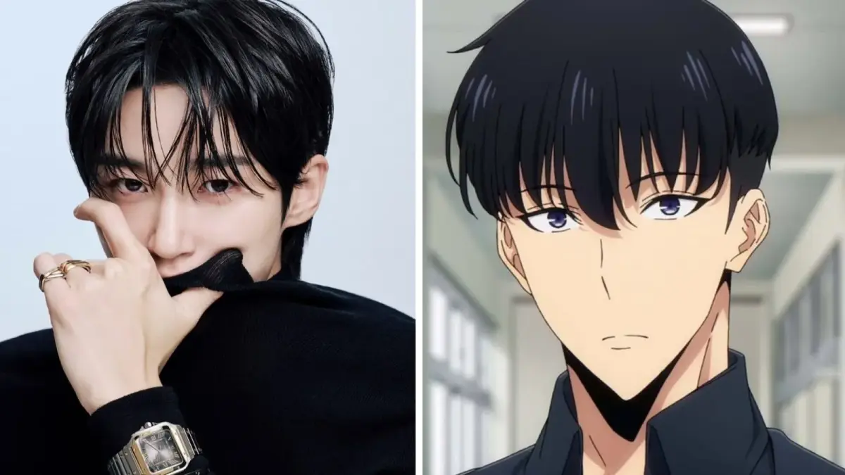 Keterangan Foto:
Aktor Byeon Woo-seok (kiri) disandingkan dengan karakter Sung Jin-woo dari anime Solo Leveling seiring rumor dan antusiasme penggemar terkait adaptasi proyek live-action. (Foto: Kolase Tangkapan Layar via Lifestyle Asia)