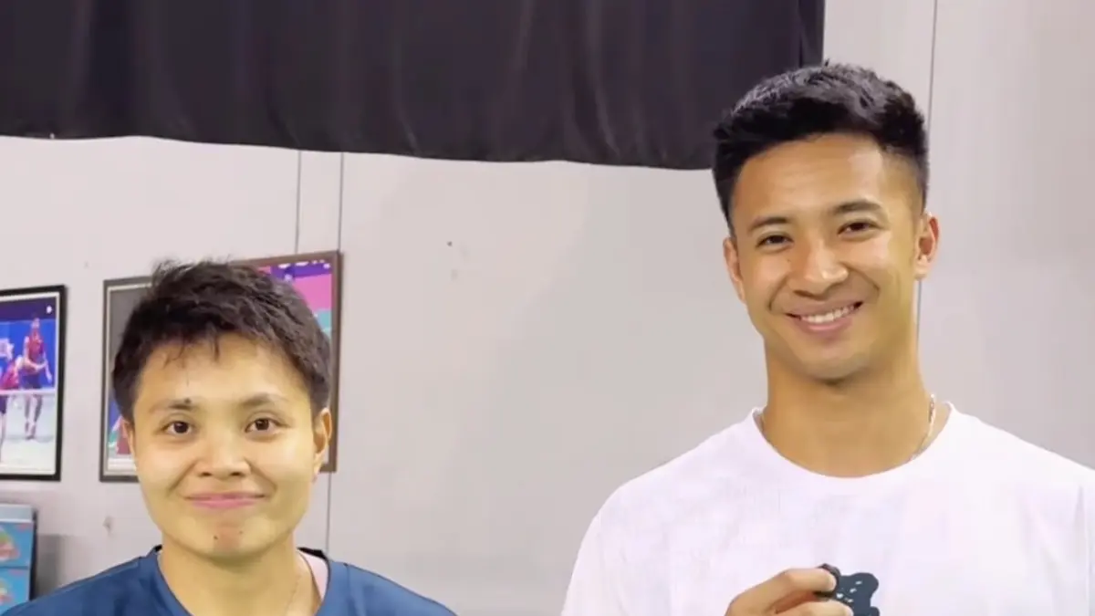 Dejan Ferdinansyah/Apriyani Rahayu. (Sumber: @badminton.ina)